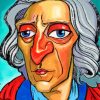 John Locke Caricature Art Paint By Numbers