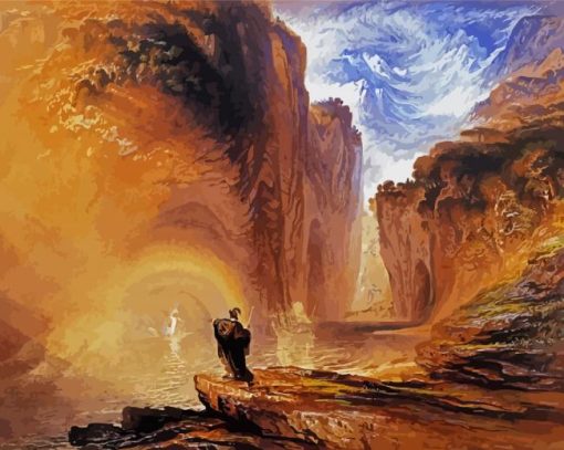 John Martin Manfred And The Witch Paint By Number