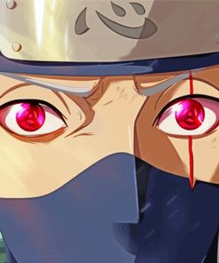 Kakashi Red Eyes Paint By Number