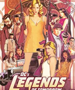 Legends Of Tomorrow Poster Paint By Numbers