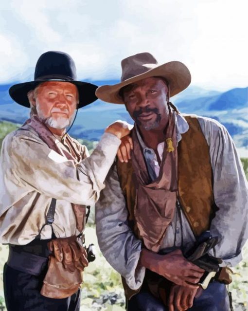 Lonesome Dove Characters Paint By Number