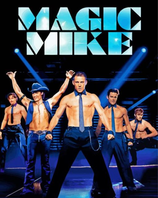 Magic Mike Poster Paint By Numbers