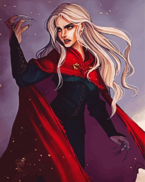 Manon Blackbeak Art Paint By Number