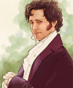 Matthew Macfadyen Mr Darcy Paint By Number