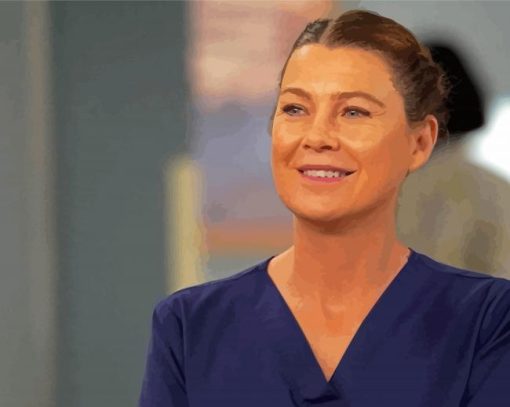 Meredith Grey Serie Character Paint By Numbers