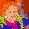 Miss Frizzle Paint By Number