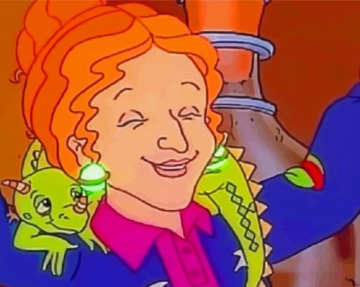 Miss Frizzle Paint By Number