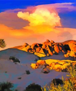 Mojave Desert California Paint By Numbers