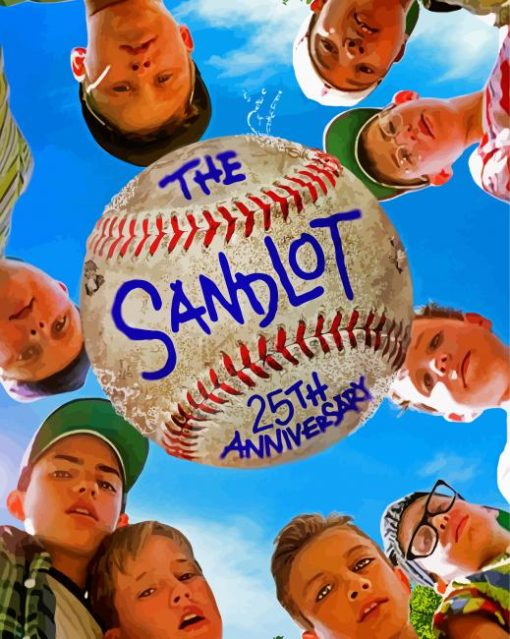 Movie Sandlot Paint By Numbers