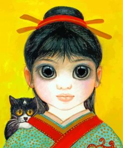 My Buddy By Margaret Keane Paint By Numbers