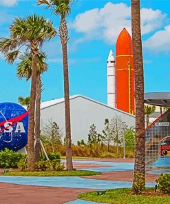 Nasa Space Coast fl Paint By Number