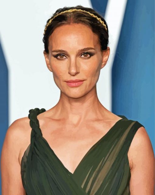 Natalie Portman Paint By Numbers