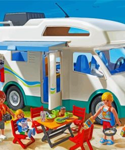 Playmobil Camping Time Paint By Number