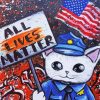 Police Cat Art Paint By Numbers