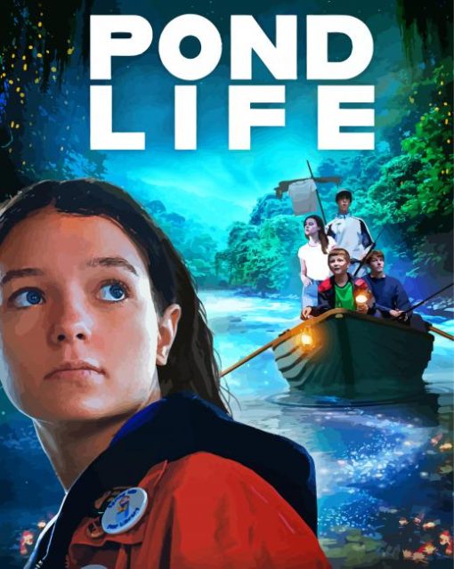 Pond Life Movie Poster Paint By Number