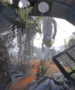 Portal 2 Video Game Paint By Number