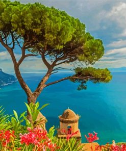 Ravello Italy Villa Rufolo Paint By Numbers