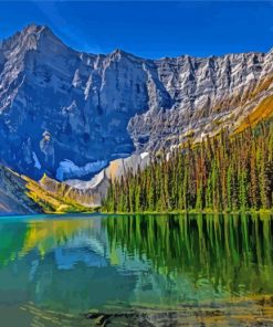 Rawson Lake Alberta Paint By Number