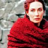 Red Woman Game Of Thrones Serie Paint By Numbers