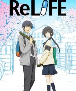 Relife Anime Poster Paint By Numbers