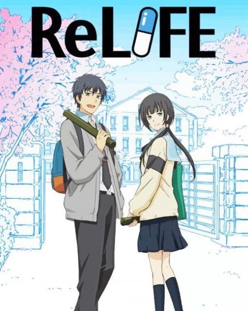 Relife Anime Poster Paint By Numbers