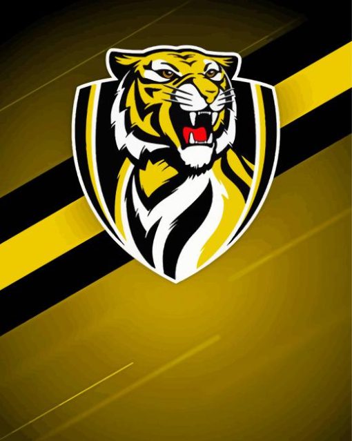 Richmond Tigers Logo Paint By Numbers