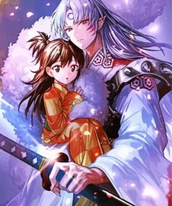 Rin And Sesshomaru Paint By Number