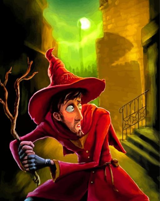 Rincewind Discworld Paint By Number