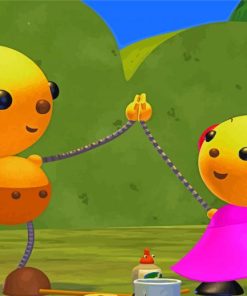 Rolie Polie Olie Characters Paint By Numbers