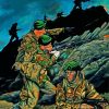 Royal Marines Soldiers At Night Paint By Numbers