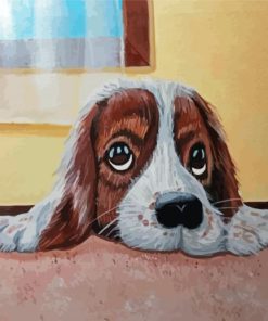 Sad Dog Paint By Numbers