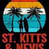 Saint Kitts And Nevis Poster Paint By Numbers