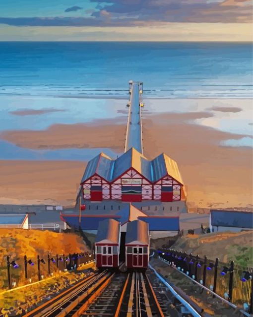 Saltburn Lift To Town Paint By Numbers