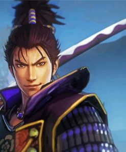 Samurai Warriors Video Game Character Paint By Numbers