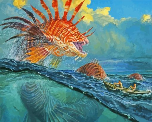 Sea Monster Paint By Number