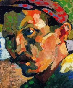 Self Portrait With A Cap By Andre Derain Paint By Number