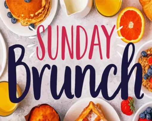 Sill Sunday Brunch Paint By Numbers