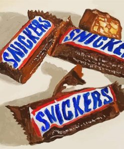 Snickers Sweets Paint By Number