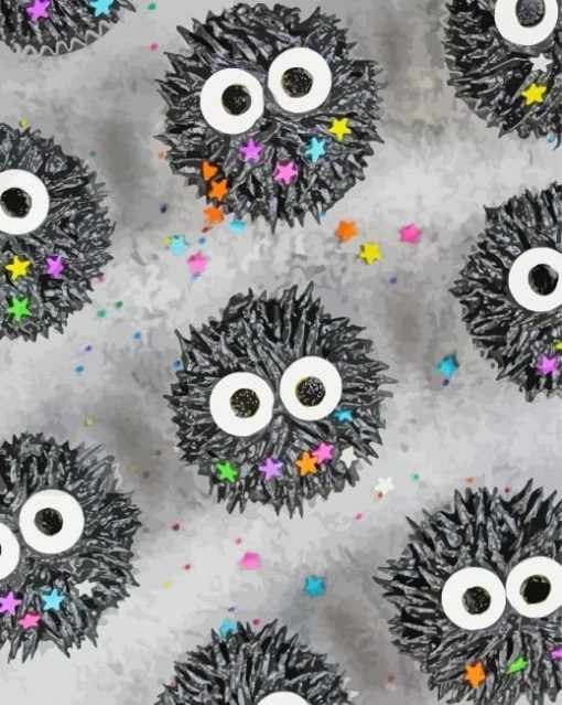 Soot Sprites Art Paint By Numbers