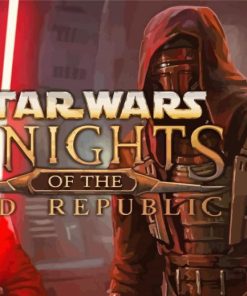 Star Wars Knights Of The Old Republic Paint By Numbers