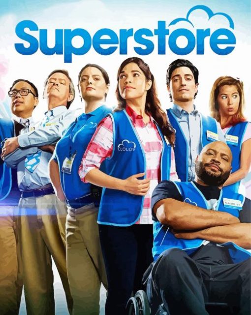 Superstore Poster Paint By Numbers