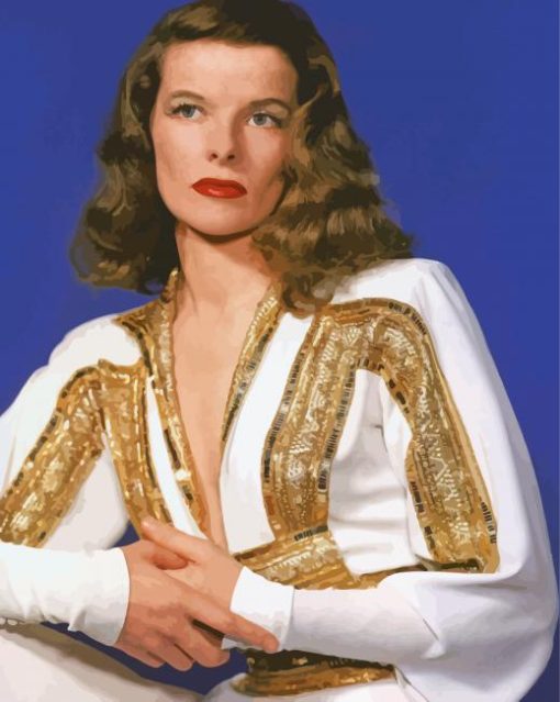 The Beautiful Katharine Hepburn Paint By Numbers