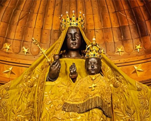 The Black Madonna Paint By Numbers