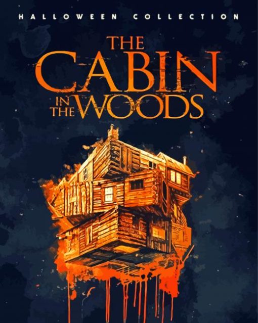 The Cabin In The Woods Poster Paint By Number