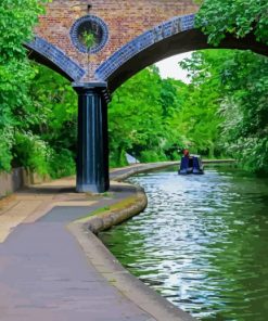 The London Canal Paint By Numbers