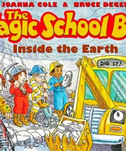 The Magic School Bus Poster Paint By Number