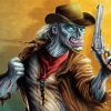 The Zombie Cowboy Paint By Numbers