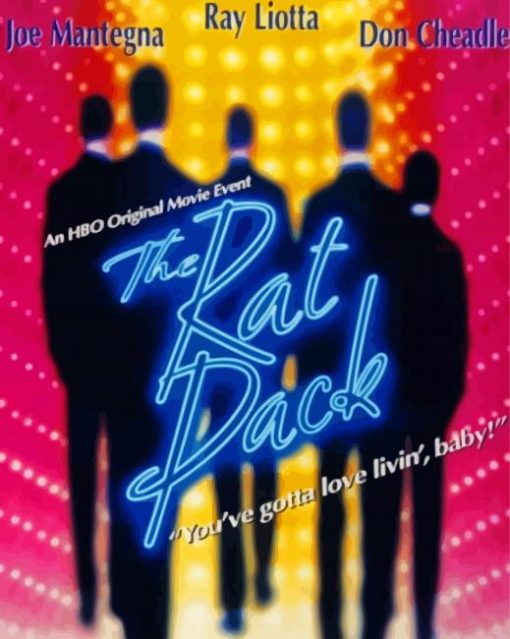 The Rat Pack Movie Poster Paint By Number