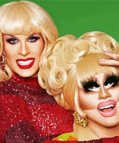 Trixie And Katya Paint By Numbers