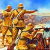 UK Soldiers Art Paint By Numbers